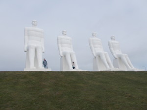 the 4 white men...no one really knows why esbjerg decided to have them...but, hey. they're here. and they're awkward. and we went to go see them!